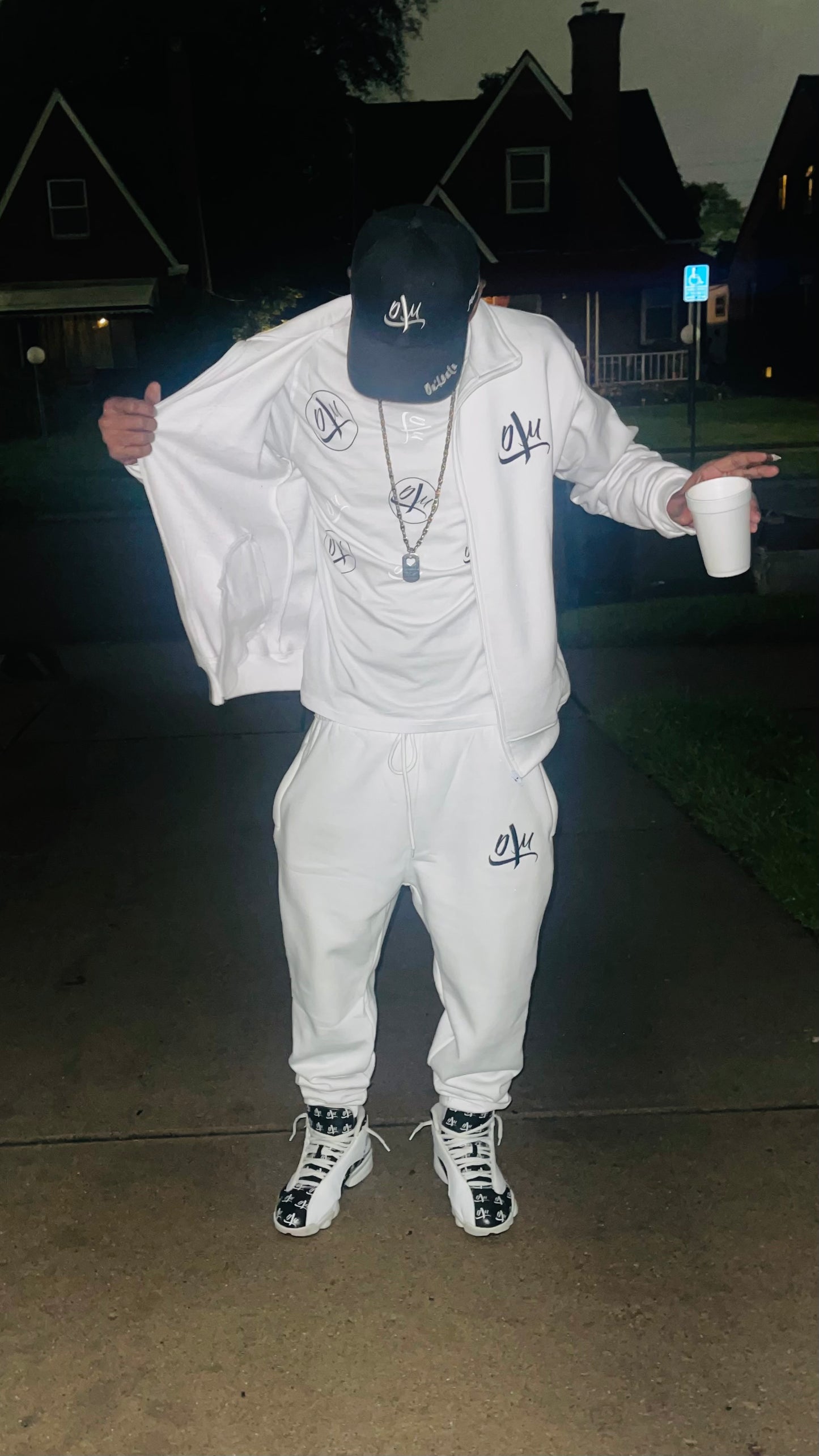 Da’Lanta’ Morrell cotton track suit