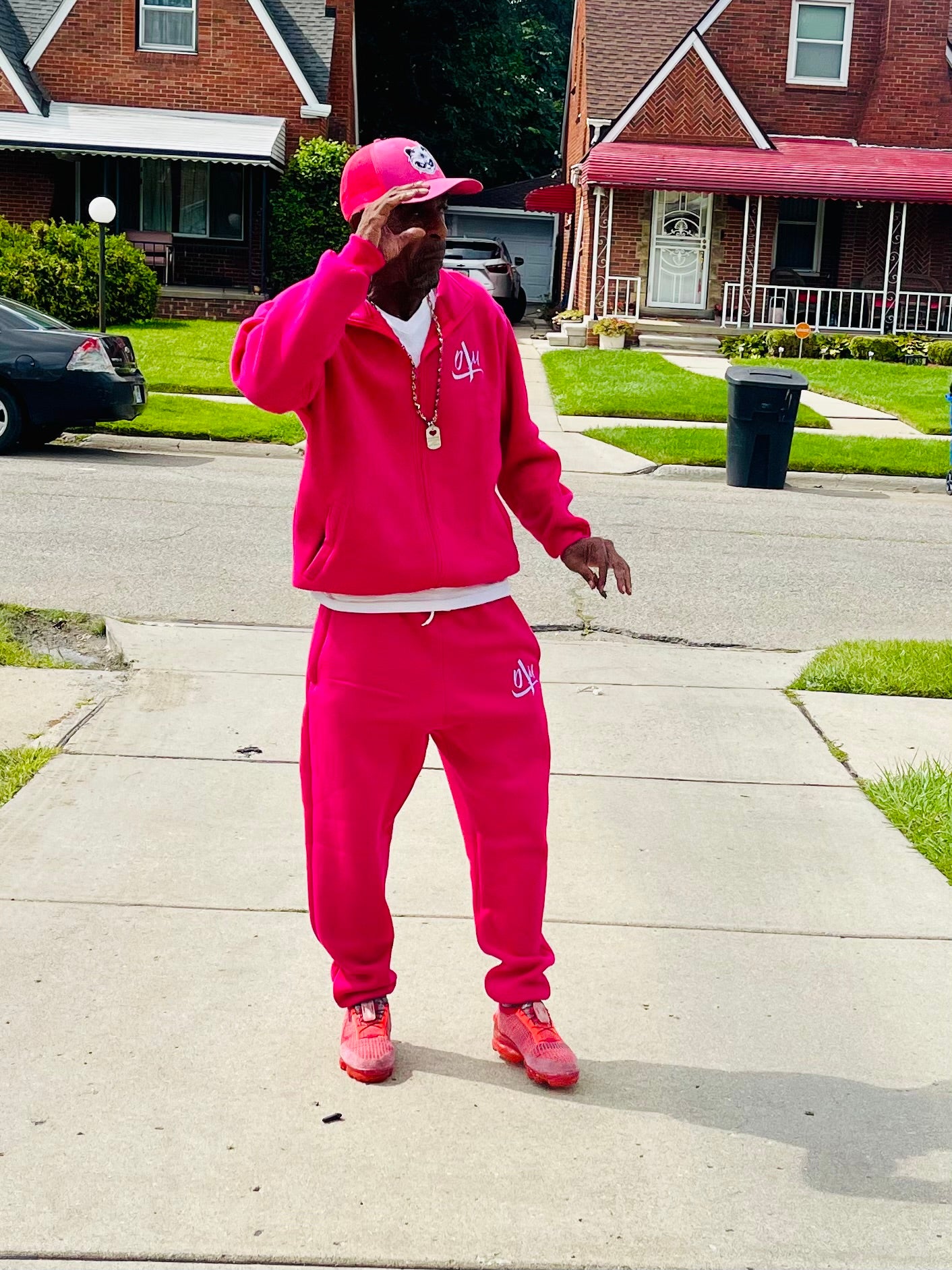 Da’Lanta’ Morrell cotton track suit